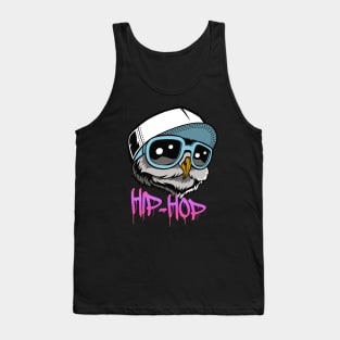 Hip Hop Owl Urban Shirts Tank Top